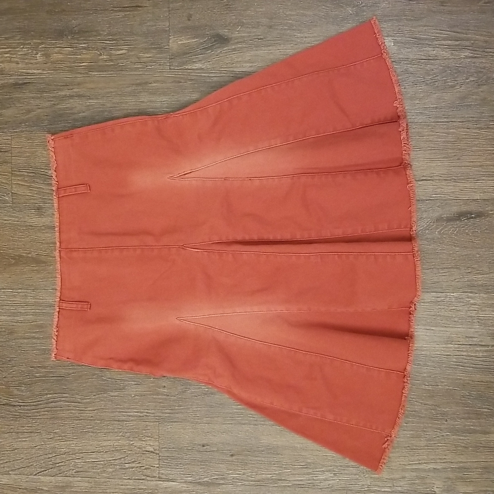 Old Navy Blue Jeans Ladies Women Skirt Red - The Best In Denim Size 2 - Picture 5 of 5